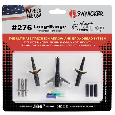 Swhacker LRP Broadhead #276 - Size B fits Arrow Shaft OD .238" to .241"